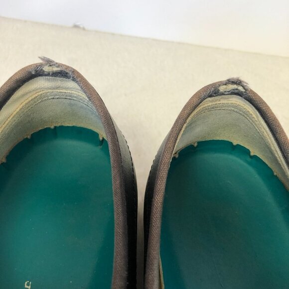 FIVE FOUR Los Angeles Navy Leather Slip On Shoes Men's Size 9 - Picture 10 of 15